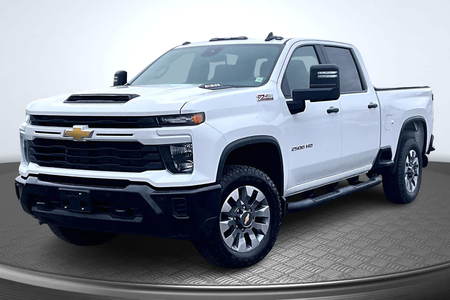 2026 Chevrolet Silverado 2500HD Custom Summit White at James Chevrolet