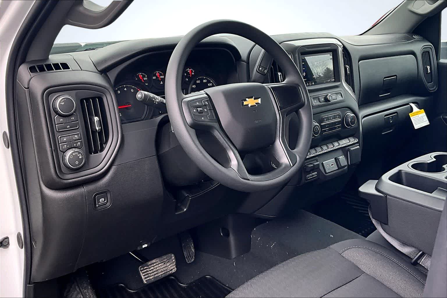 2026 Chevrolet Silverado 2500HD Custom Summit White at James Chevrolet