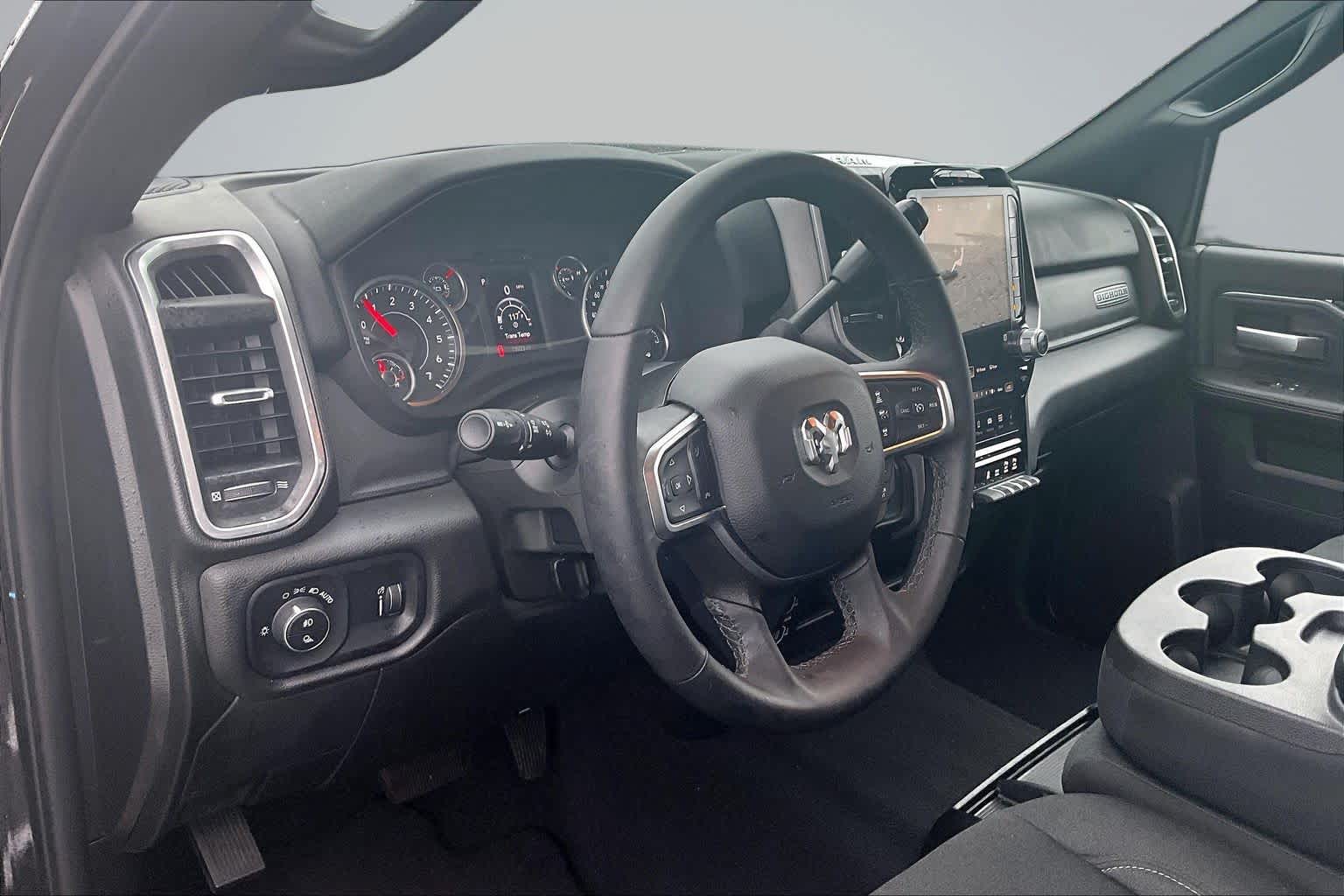 2025 Ram 2500 Big Horn Diamond Black Crystal Pearlcoat at James Chevrolet