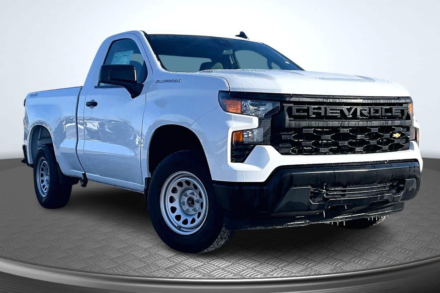 2026 Chevrolet Silverado 1500 Work Truck SUMMIT WHITE at Mangino Chevrolet