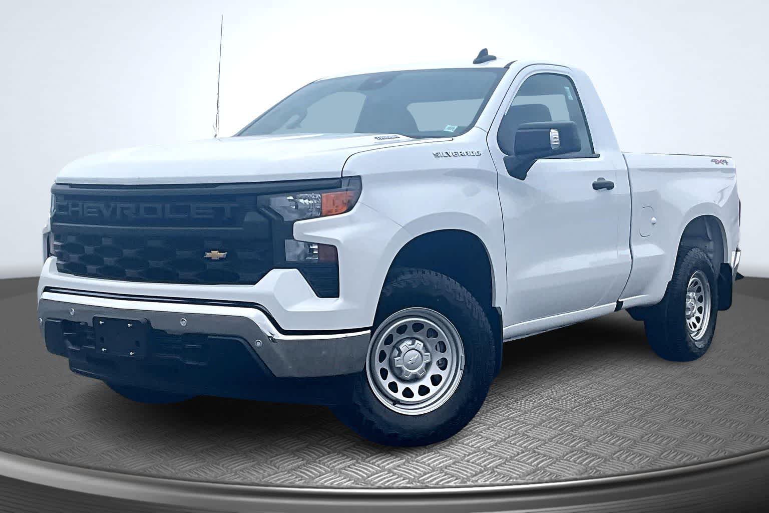 2026 Chevrolet Silverado 1500 Work Truck Summit White at Mangino Chevrolet