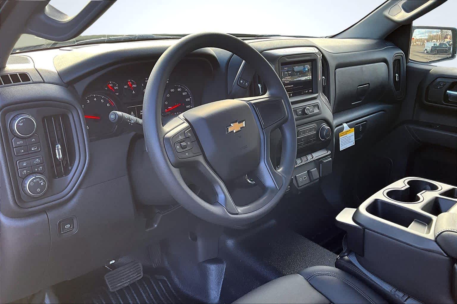 2026 Chevrolet Silverado 1500 Work Truck Black at Mangino Chevrolet