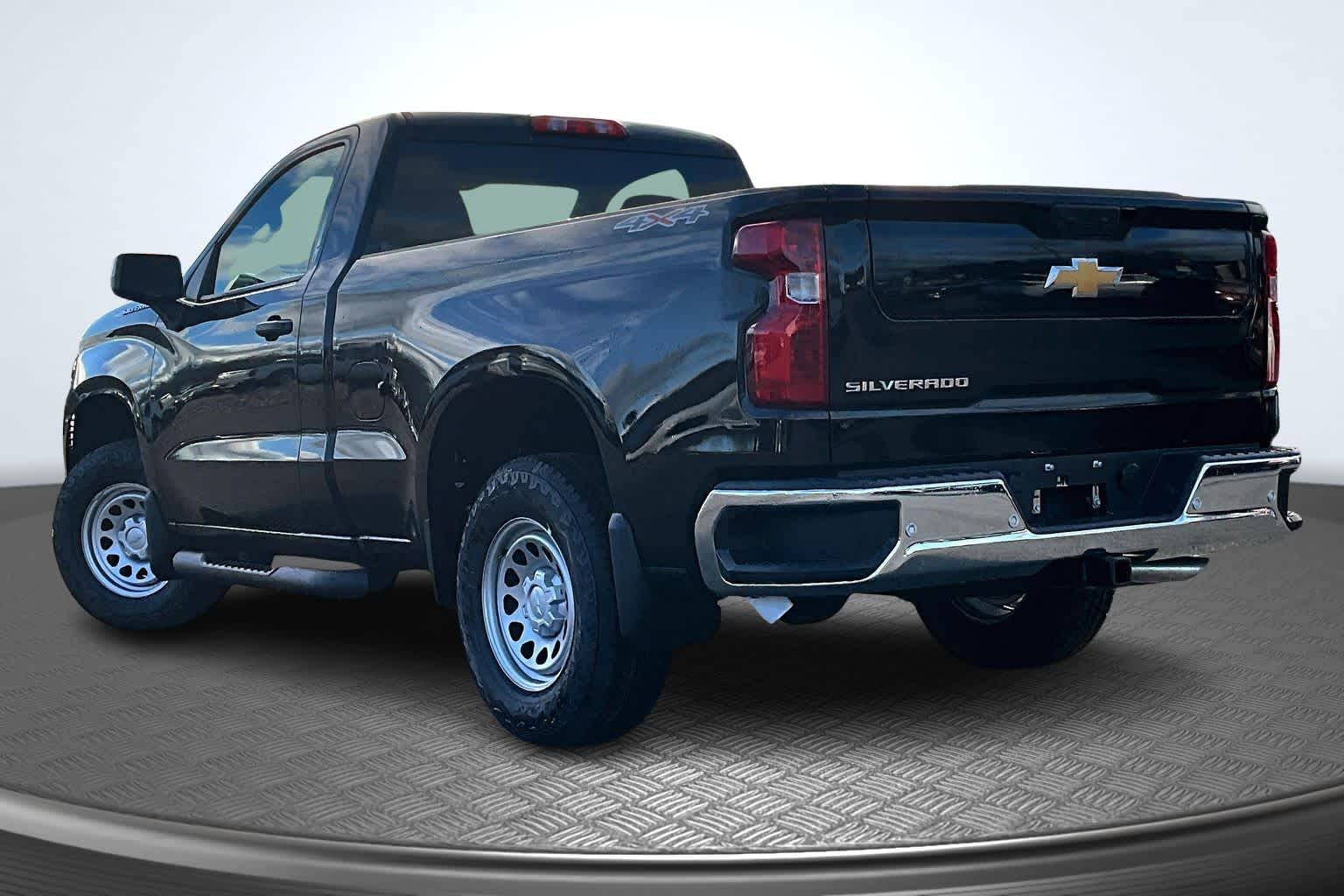 2026 Chevrolet Silverado 1500 Work Truck Black at Mangino Chevrolet