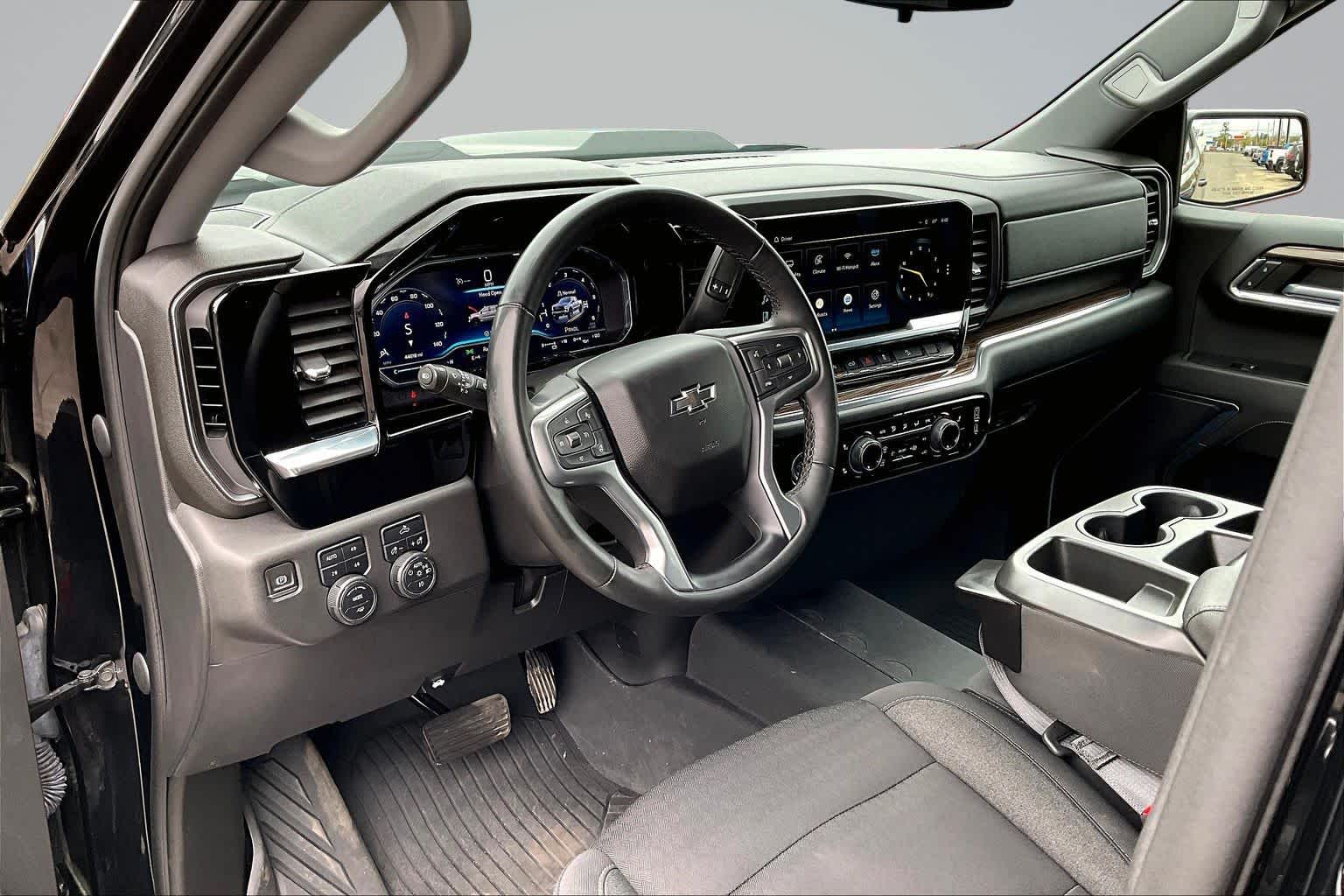 2023 Chevrolet Silverado 1500 LT Trail Boss Black at James Chevrolet