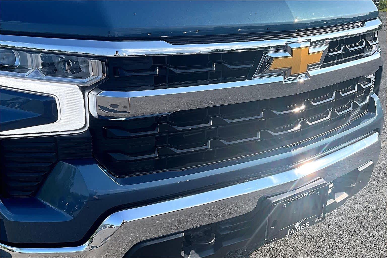 2024 Chevrolet Silverado 1500 LT Lakeshore Blue Metallic at James Chevrolet