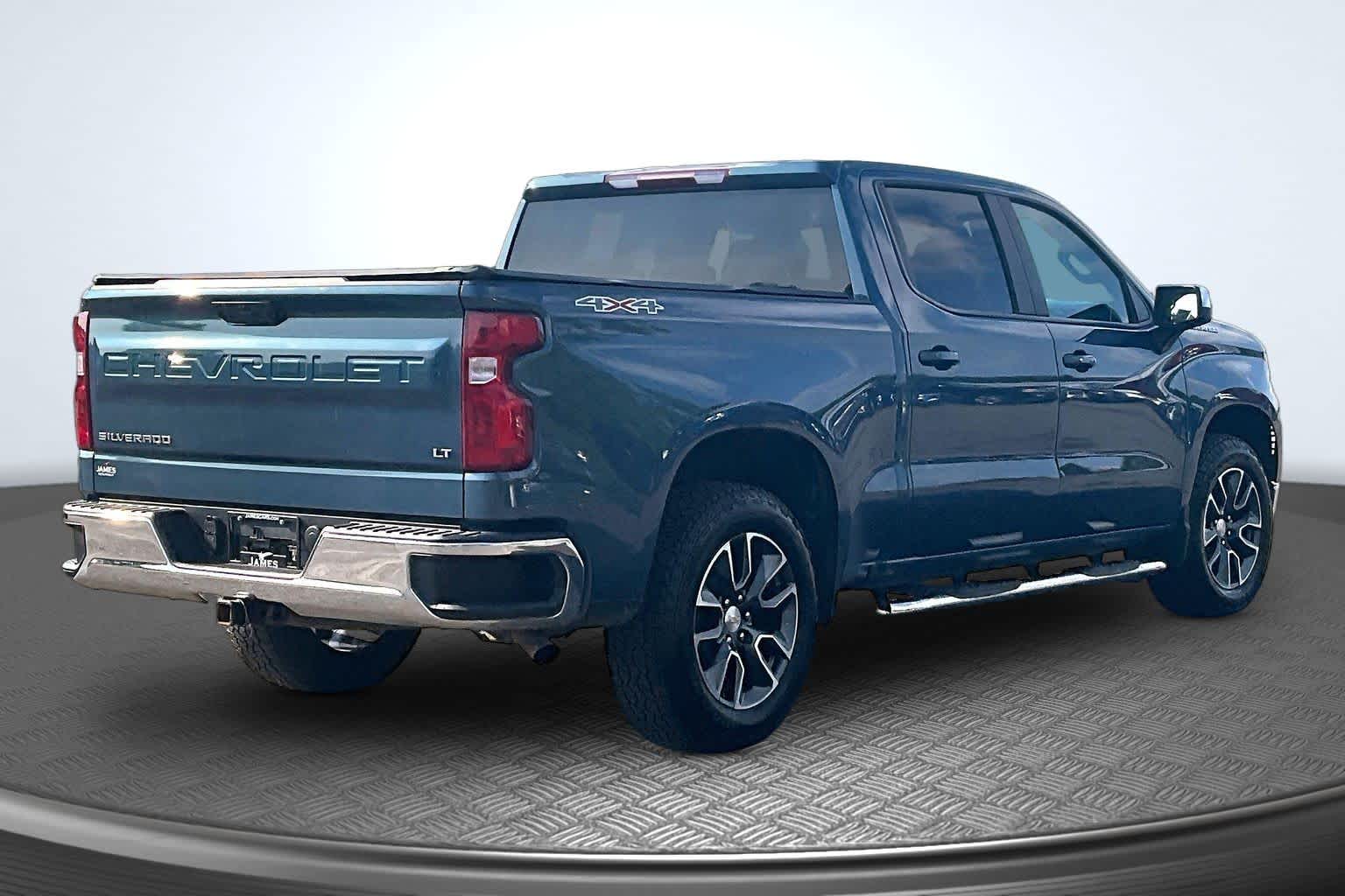 2024 Chevrolet Silverado 1500 LT Lakeshore Blue Metallic at James Chevrolet