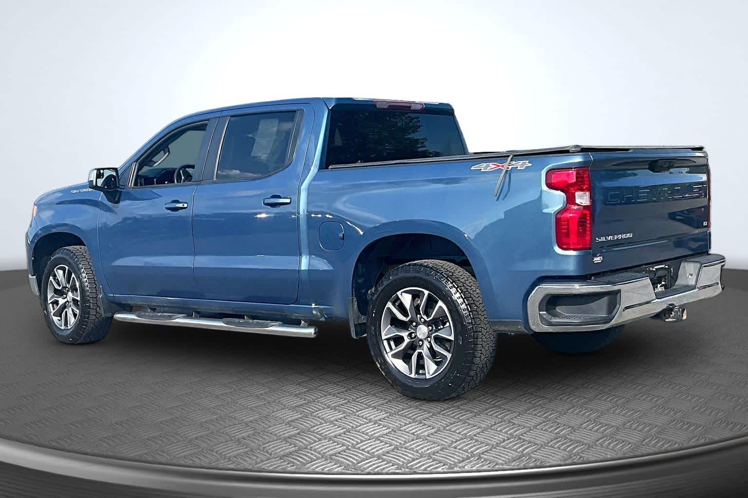 2024 Chevrolet Silverado 1500 LT Lakeshore Blue Metallic at James Chevrolet