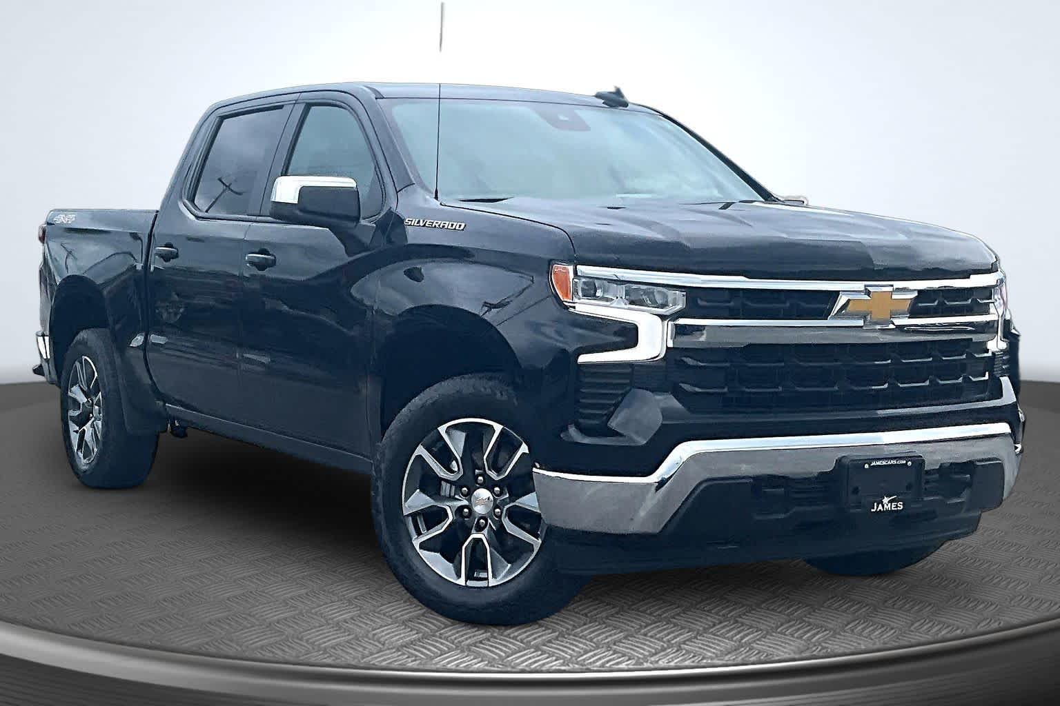 2023 Chevrolet Silverado 1500 LT Black at James Chevrolet