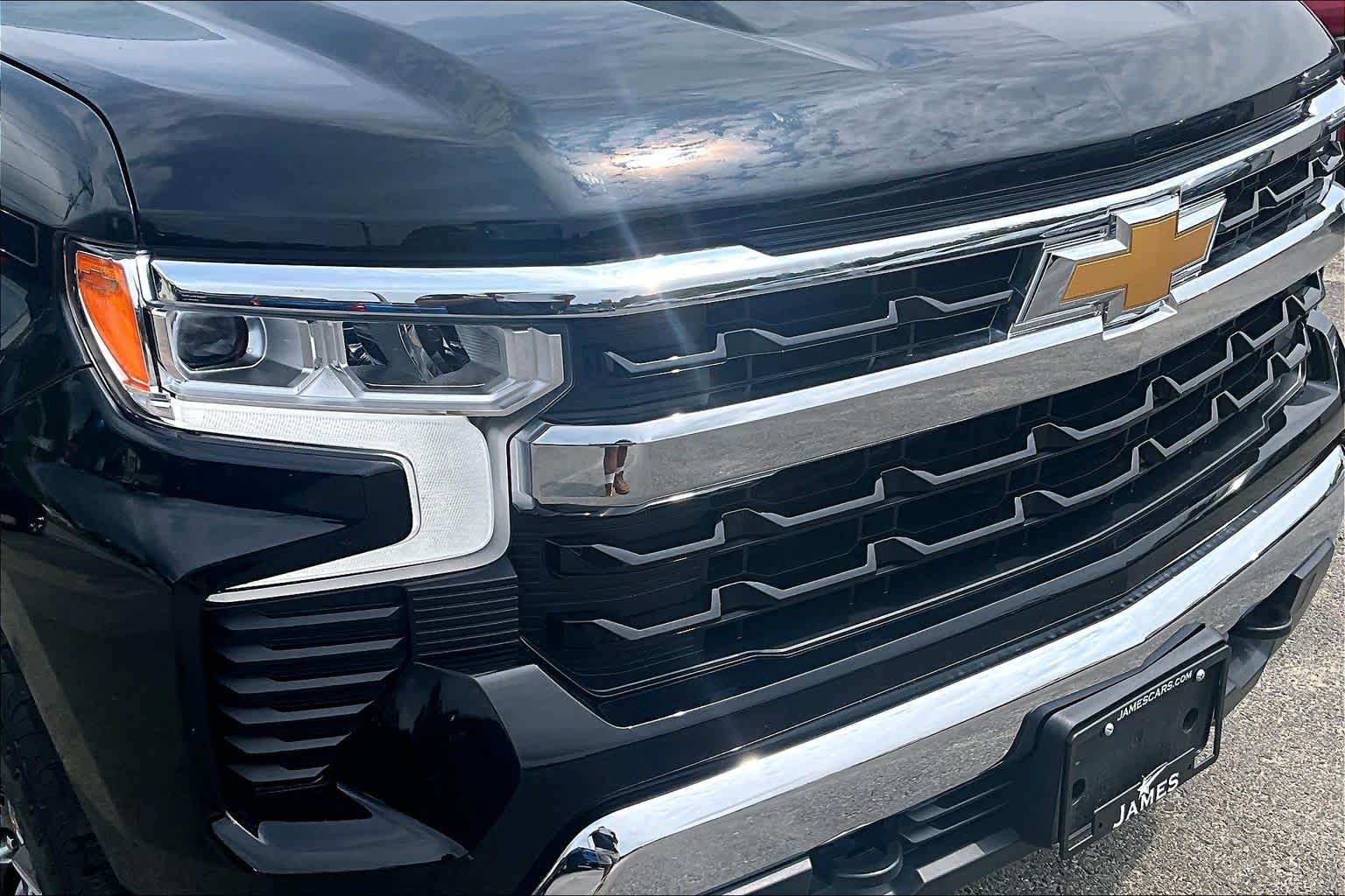 2023 Chevrolet Silverado 1500 LT Black at James Chevrolet