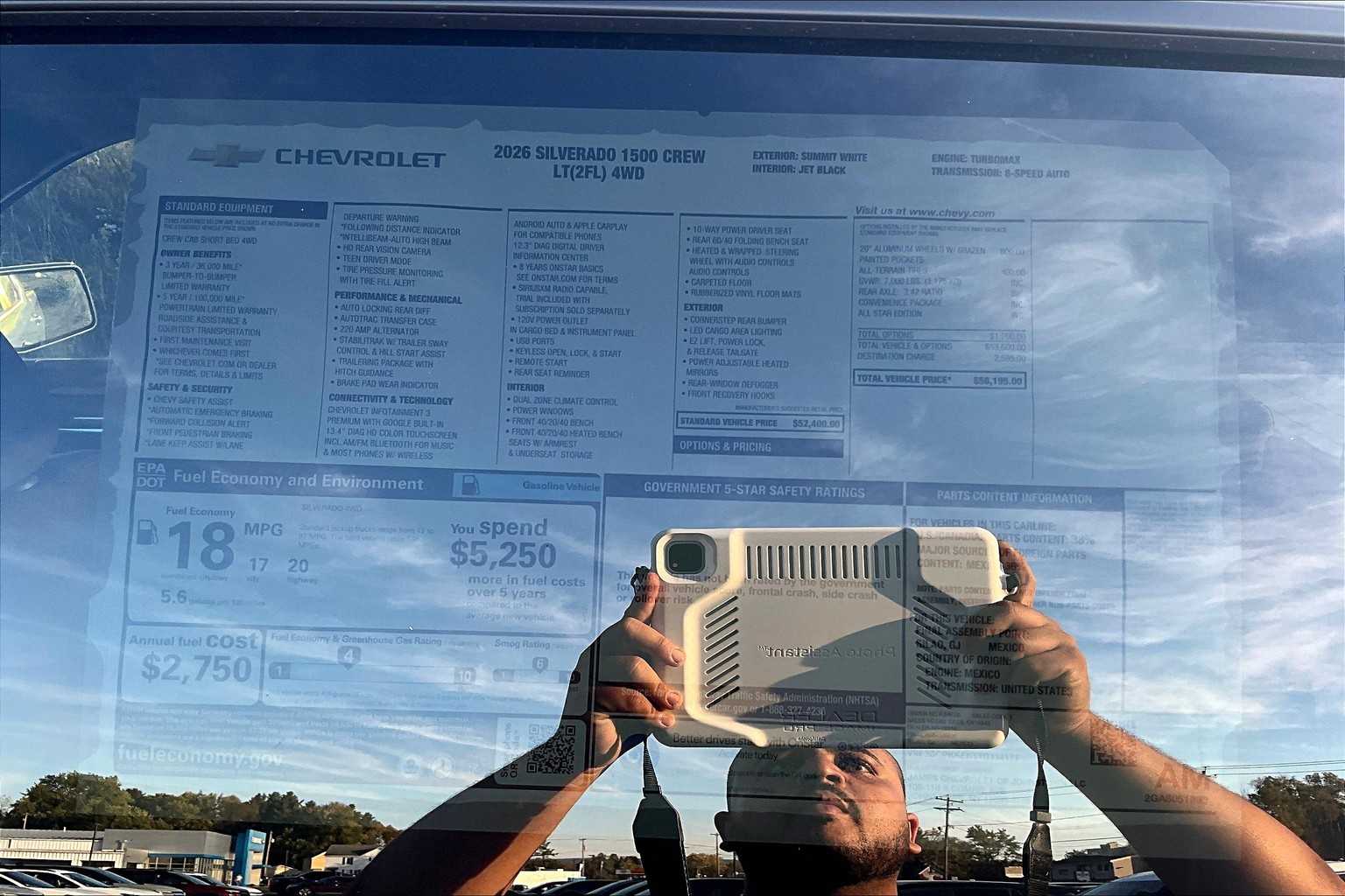 2026 Chevrolet Silverado 1500 LT Summit White at James Chevrolet