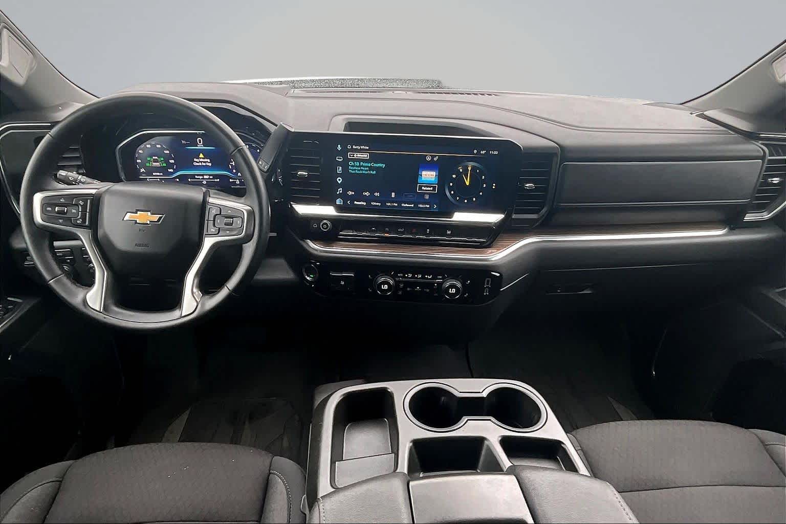 2025 Chevrolet Silverado 1500 LT Summit White at James Chevrolet