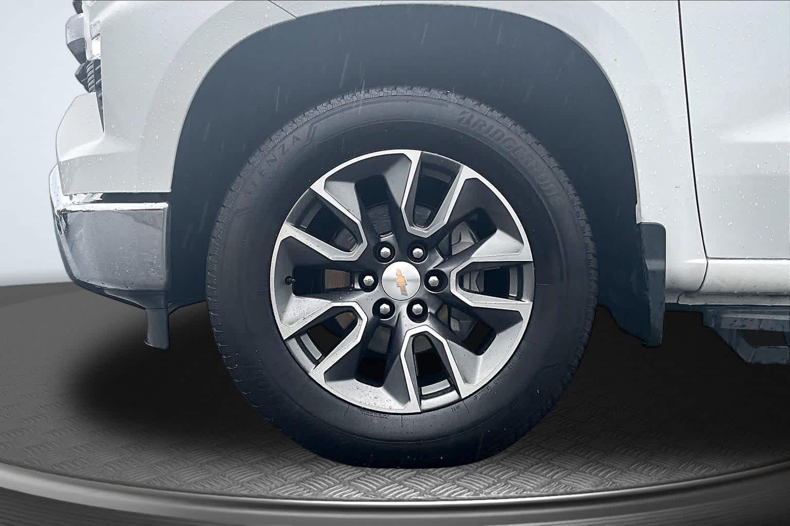 2025 Chevrolet Silverado 1500 LT Summit White at James Chevrolet