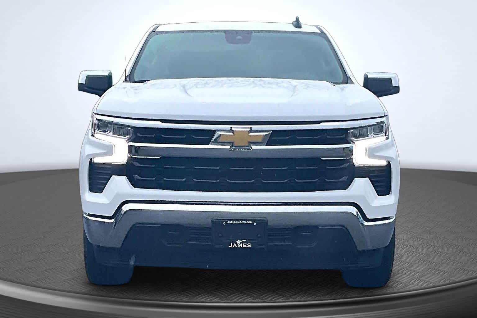2025 Chevrolet Silverado 1500 LT Summit White at James Chevrolet