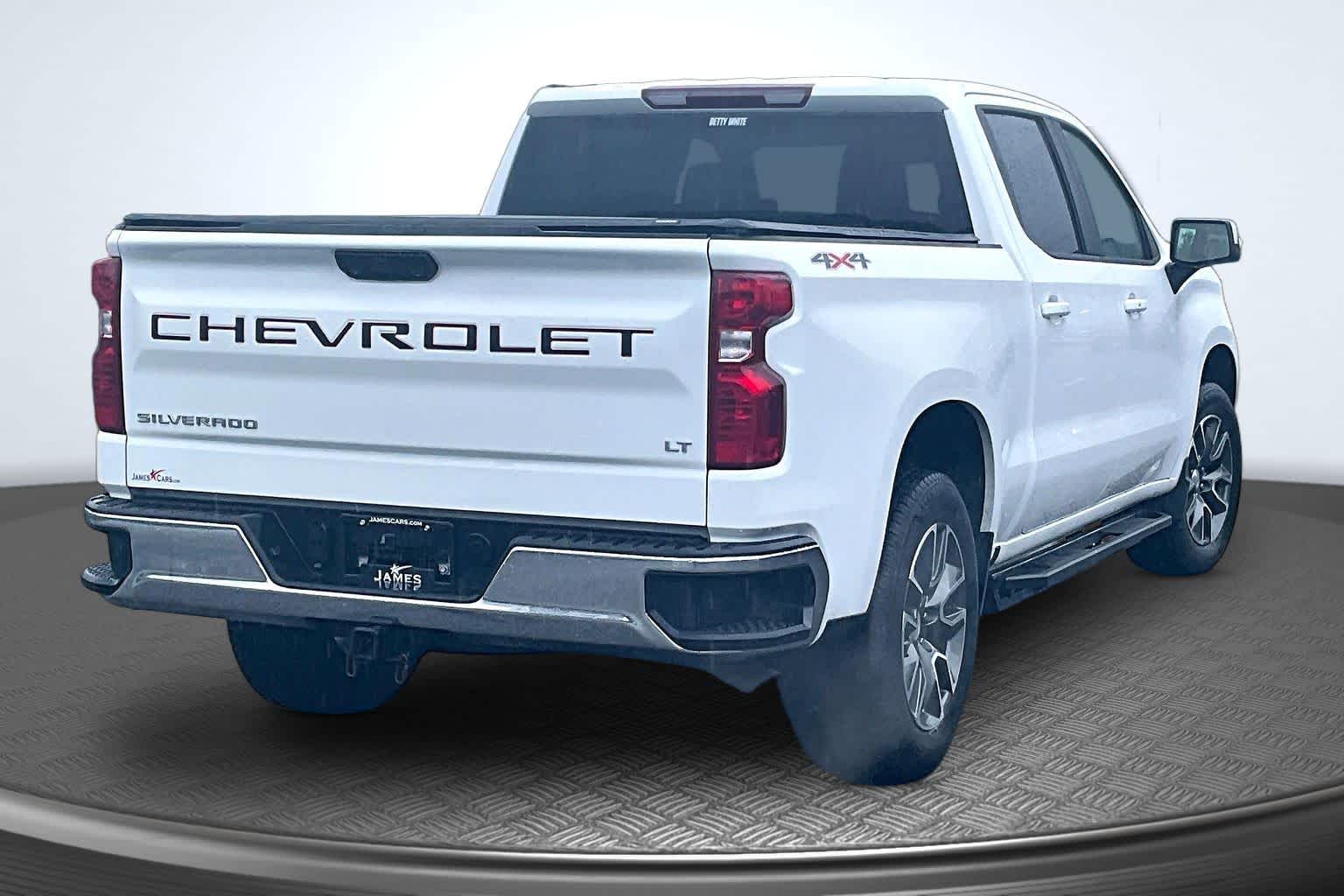 2025 Chevrolet Silverado 1500 LT Summit White at James Chevrolet