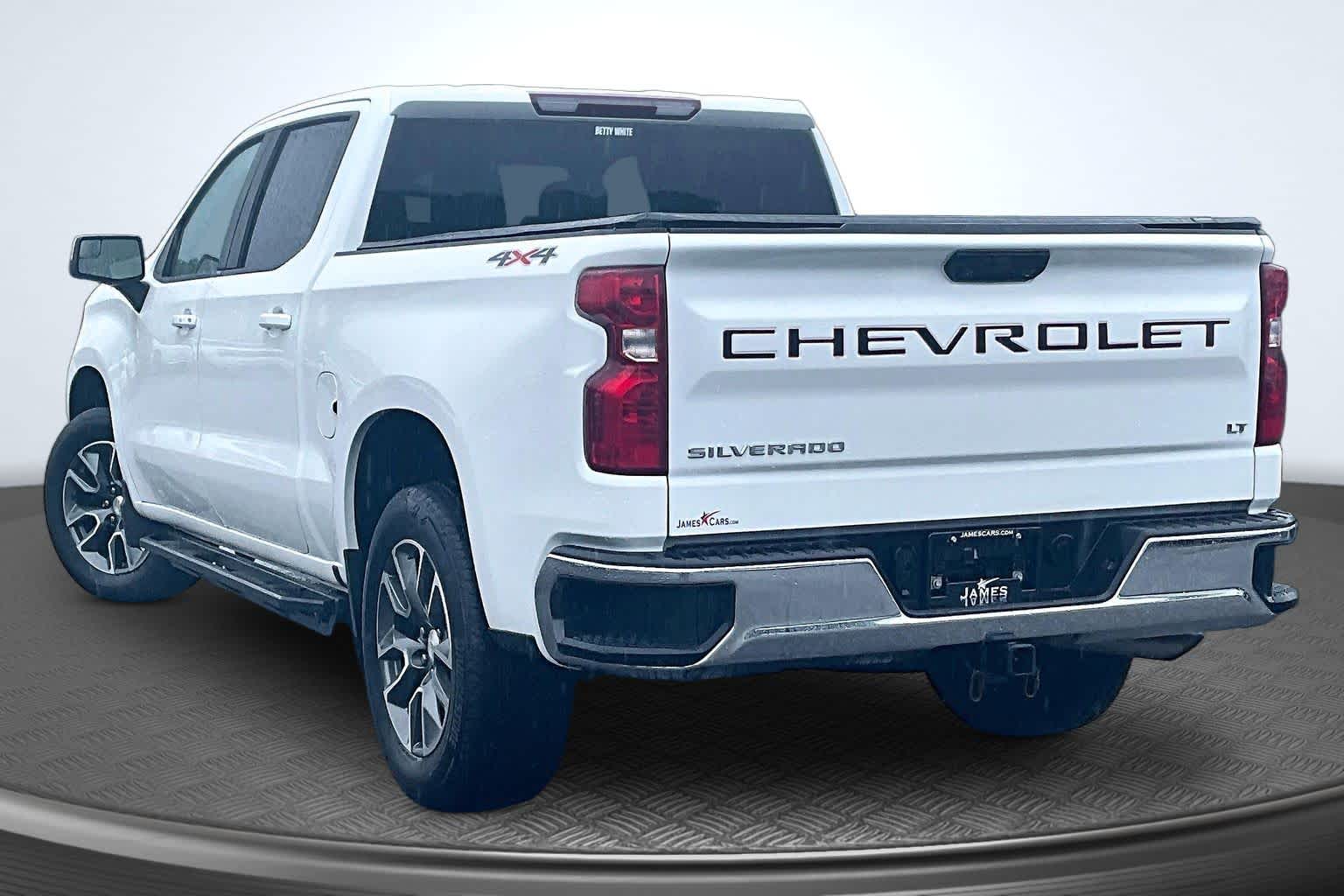 2025 Chevrolet Silverado 1500 LT Summit White at James Chevrolet