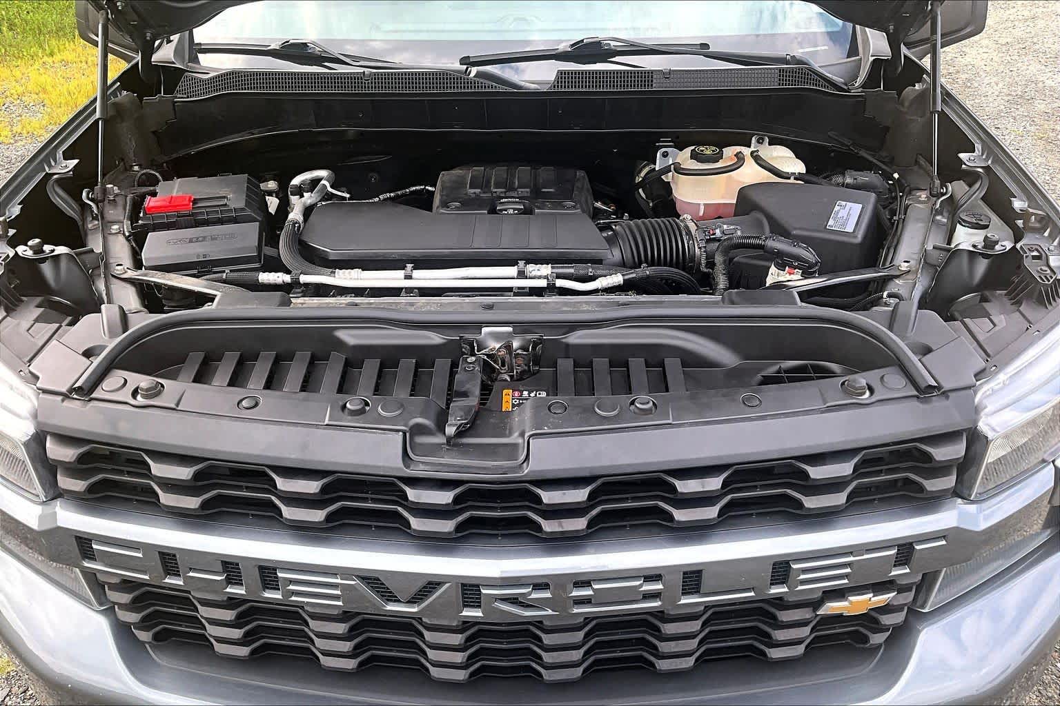 2021 Chevrolet Silverado 1500 Custom Satin Steel Metallic at Mangino Chevrolet