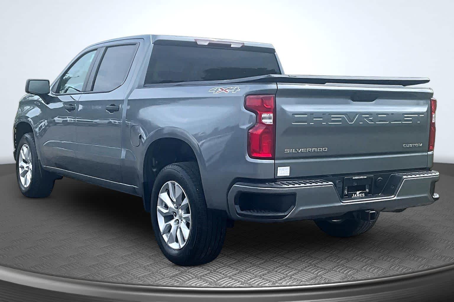 2021 Chevrolet Silverado 1500 Custom Satin Steel Metallic at Mangino Chevrolet