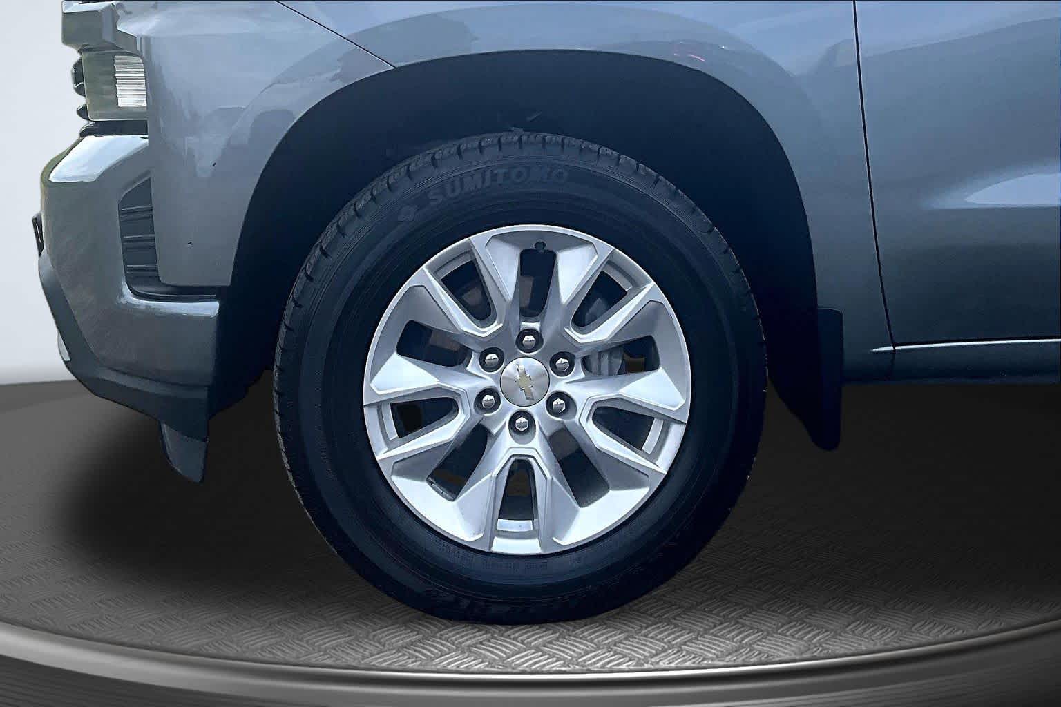 2021 Chevrolet Silverado 1500 Custom Satin Steel Metallic at Mangino Chevrolet