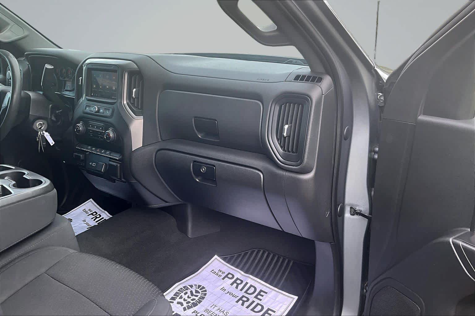 2021 Chevrolet Silverado 1500 Custom Satin Steel Metallic at Mangino Chevrolet