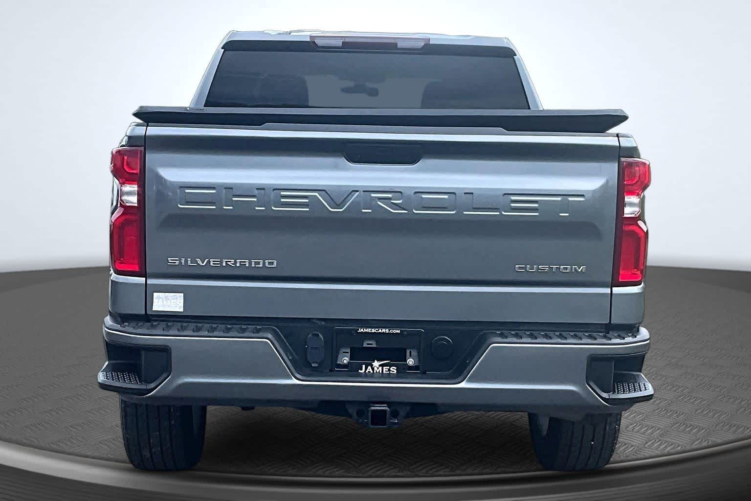 2021 Chevrolet Silverado 1500 Custom Satin Steel Metallic at Mangino Chevrolet