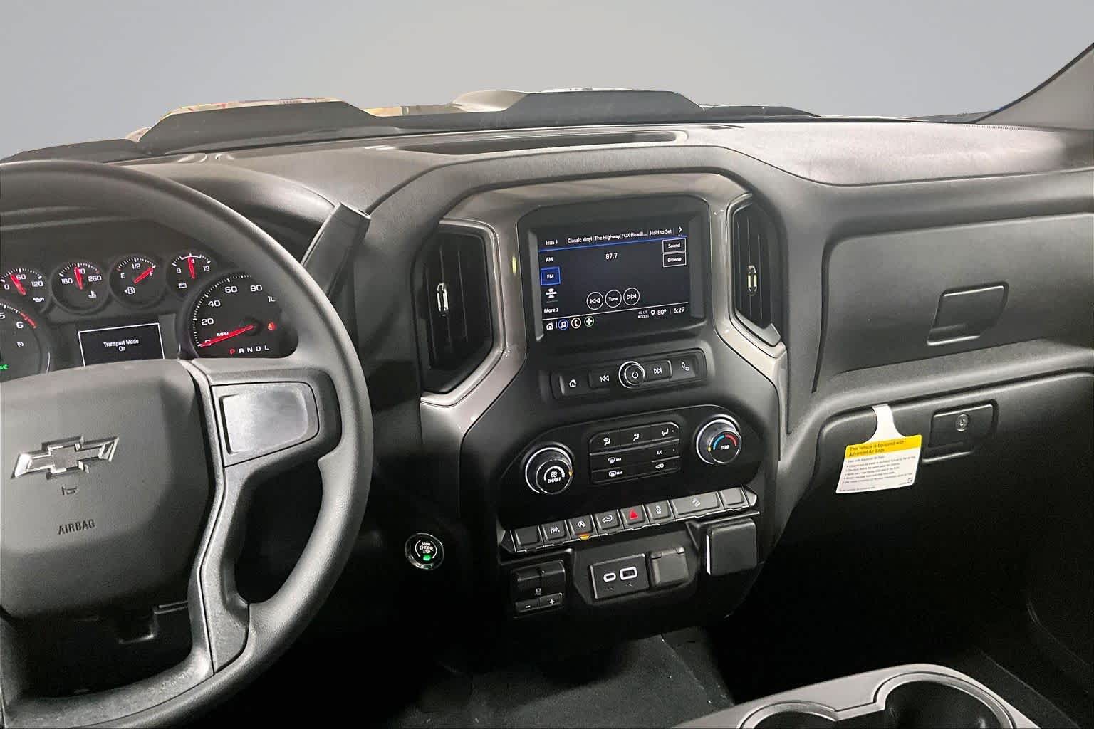 2026 Chevrolet Silverado 1500 Custom Trail Boss Black at James Chevrolet