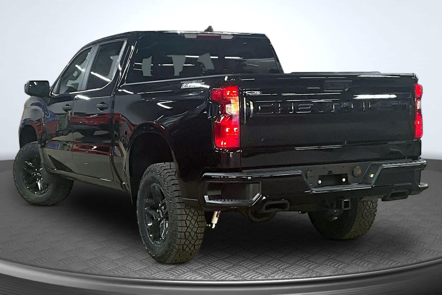 2026 Chevrolet Silverado 1500 Custom Trail Boss Black at James Chevrolet