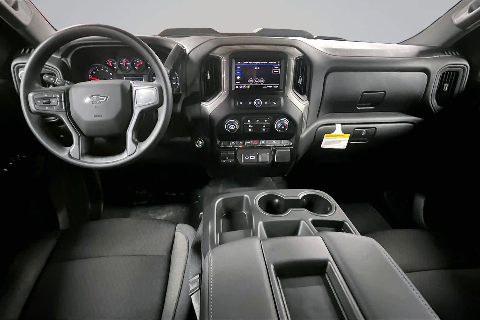 2026 Chevrolet Silverado 1500 Custom Trail Boss Black at James Chevrolet
