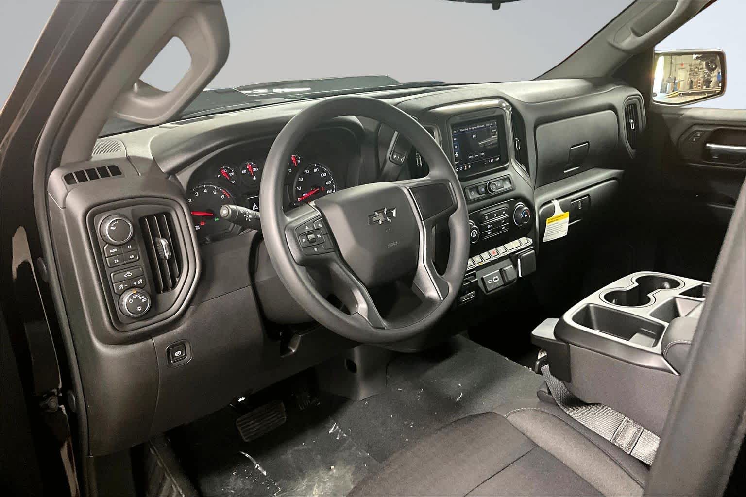 2026 Chevrolet Silverado 1500 Custom Trail Boss Black at James Chevrolet