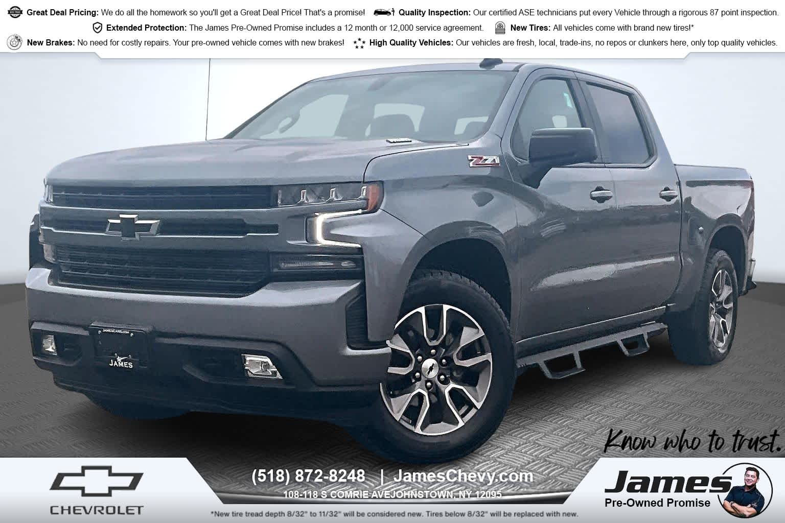 2021 Chevrolet Silverado 1500 RST Satin Steel Metallic at Mangino Chevrolet
