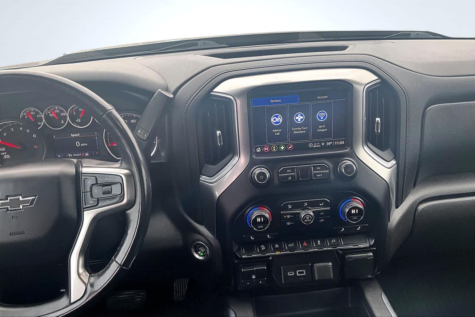 2021 Chevrolet Silverado 1500 RST Satin Steel Metallic at Mangino Chevrolet