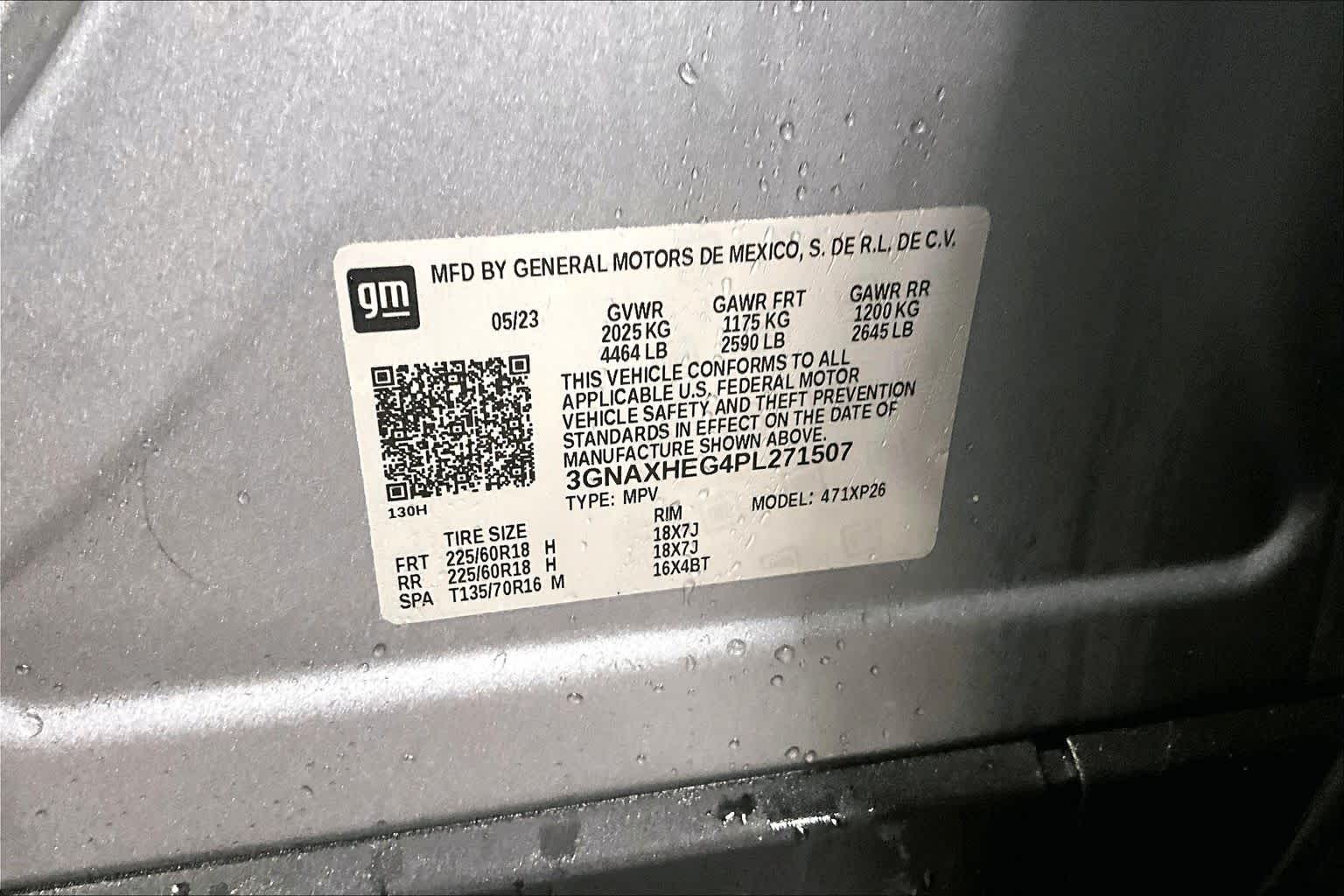 2023 Chevrolet Equinox LS Sterling Gray Metallic at James Chevrolet