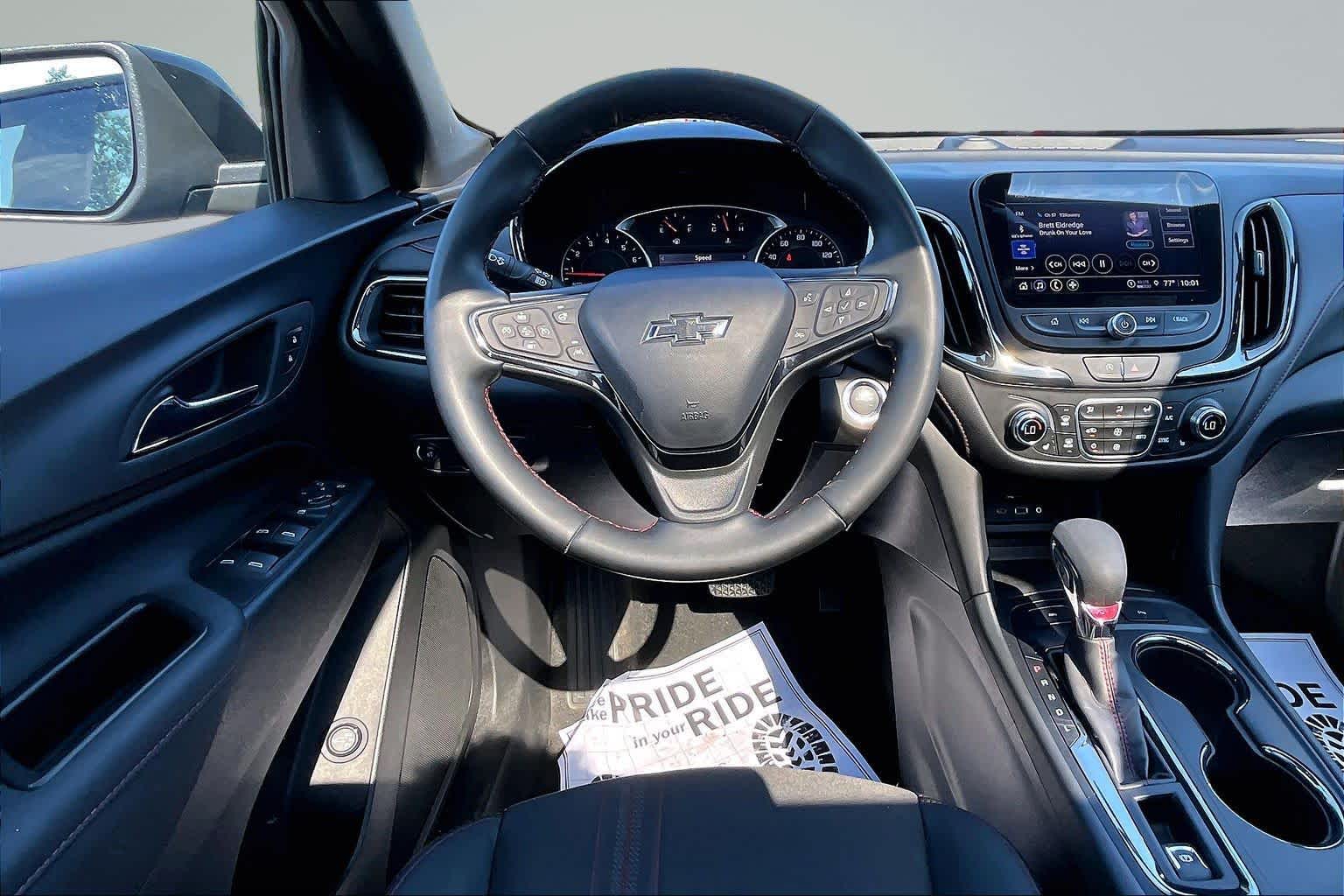 2023 Chevrolet Equinox RS Mosaic Black Metallic at James Chevrolet