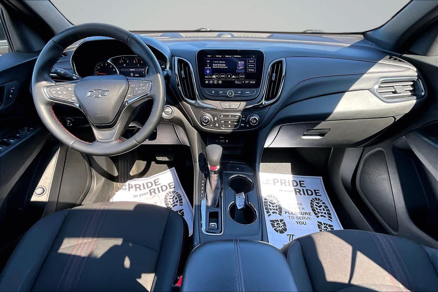 2023 Chevrolet Equinox RS Mosaic Black Metallic at James Chevrolet