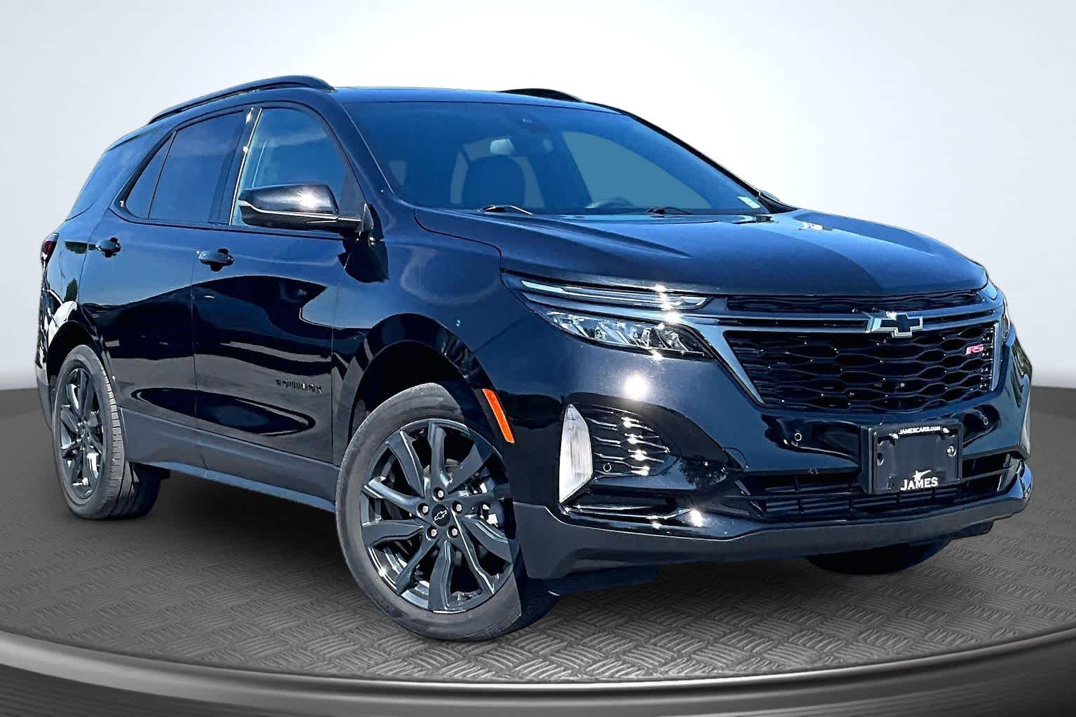 2023 Chevrolet Equinox RS Mosaic Black Metallic at James Chevrolet
