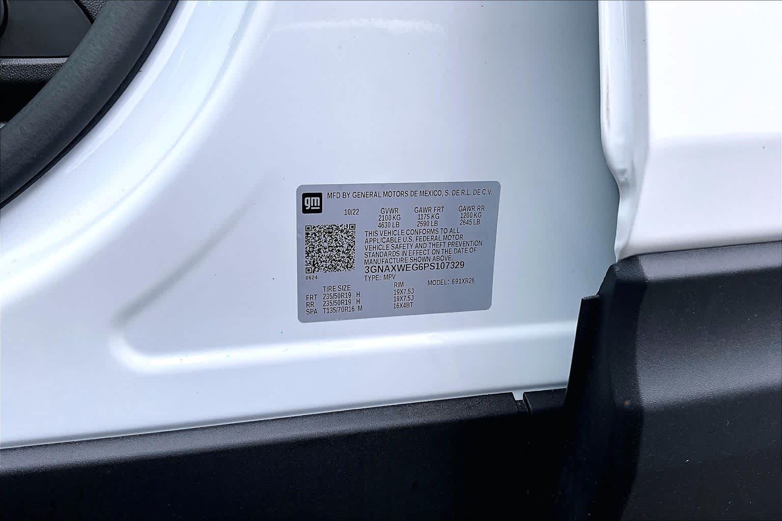 2023 Chevrolet Equinox RS Summit White at Mangino Chevrolet