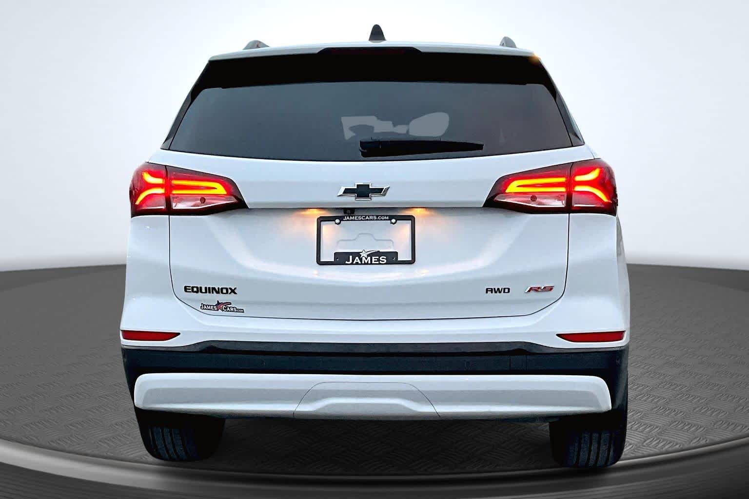2024 Chevrolet Equinox RS Summit White at James Chevrolet