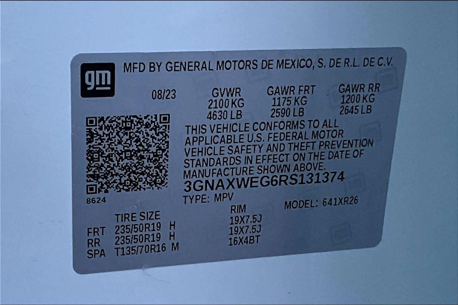 2024 Chevrolet Equinox RS Summit White at James Chevrolet