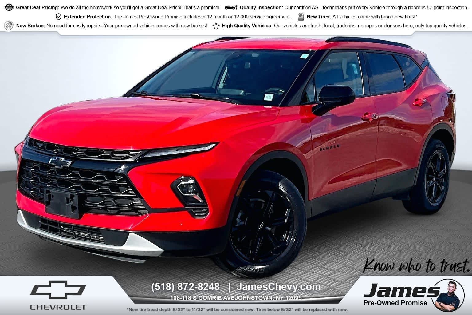 2023 Chevrolet Blazer LT Red Hot at Mangino Chevrolet