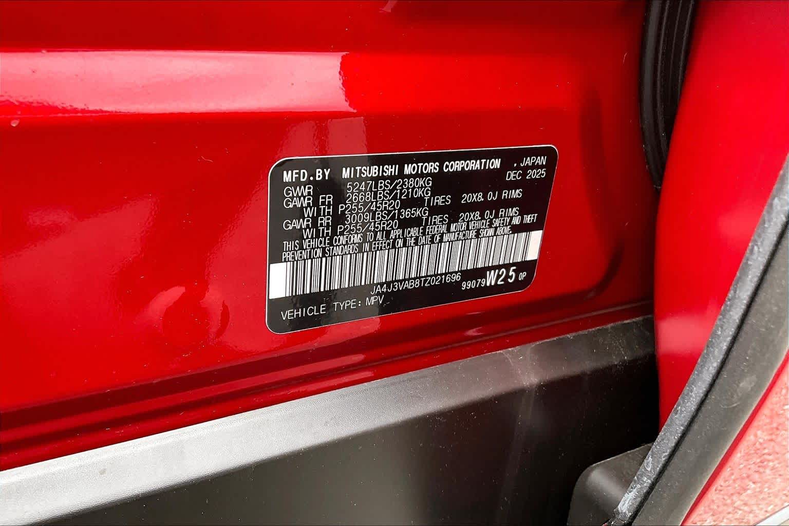 2026 Mitsubishi Outlander SE Red Diamond at James Chevrolet