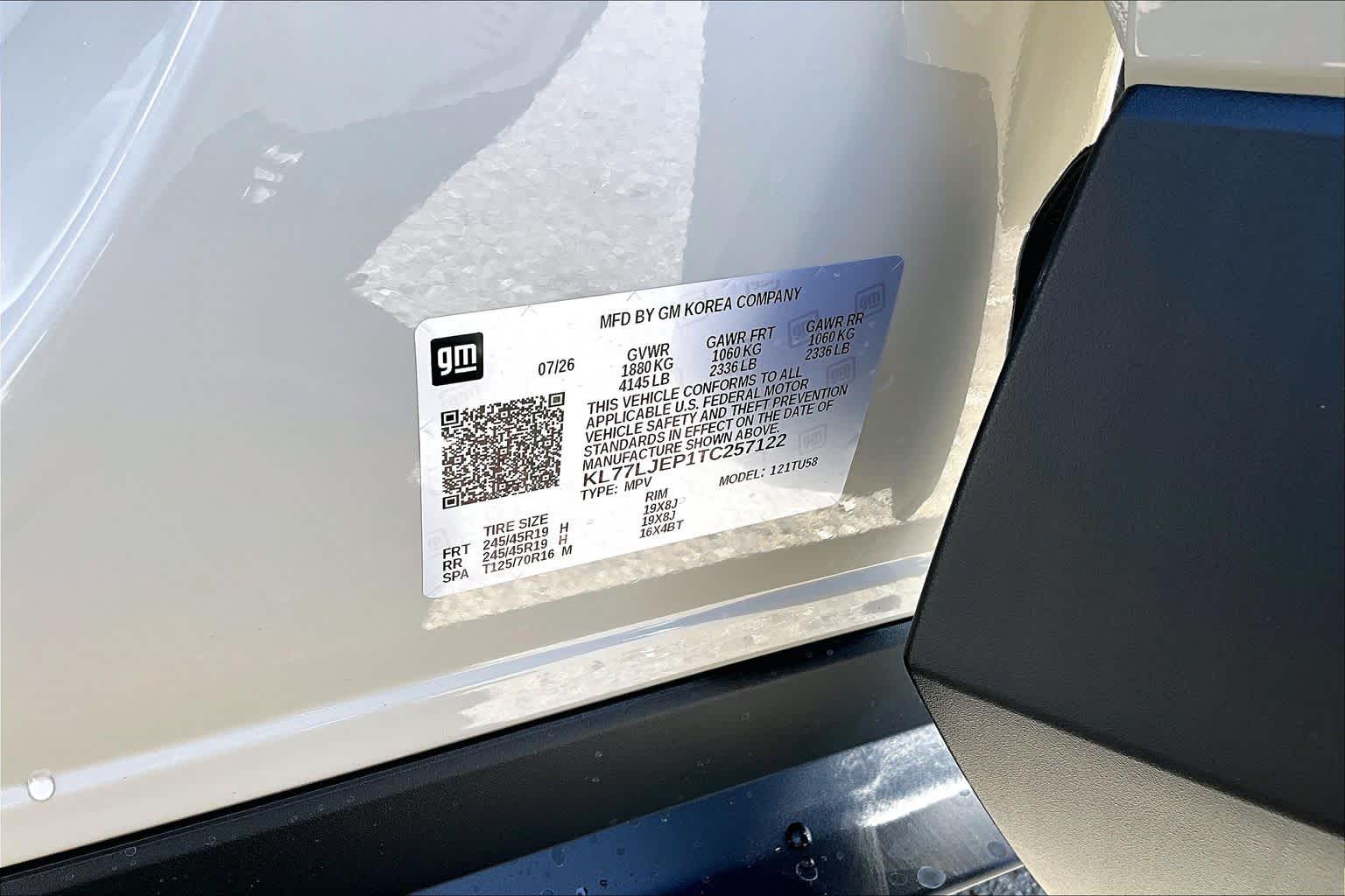2026 Chevrolet Trax 2RS White Sands at James Chevrolet