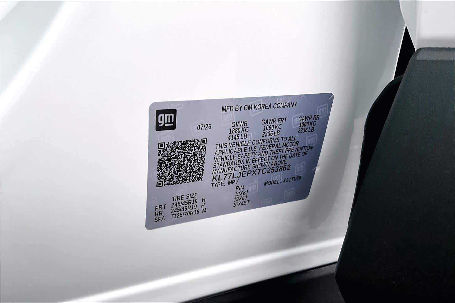 2026 Chevrolet Trax 2RS Summit White at James Chevrolet