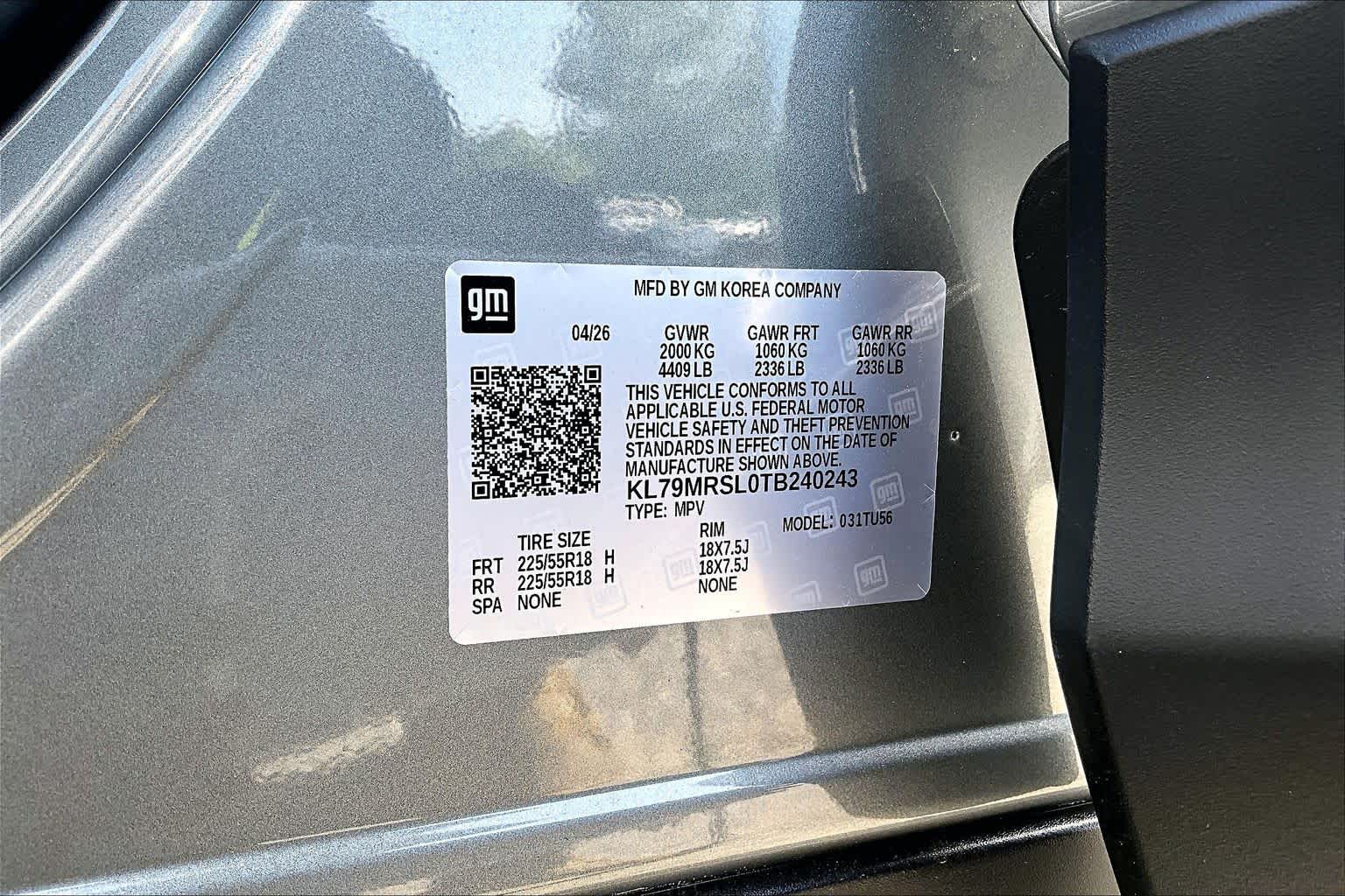 2026 Chevrolet Trailblazer LT Sterling Gray Metallic at James Chevrolet