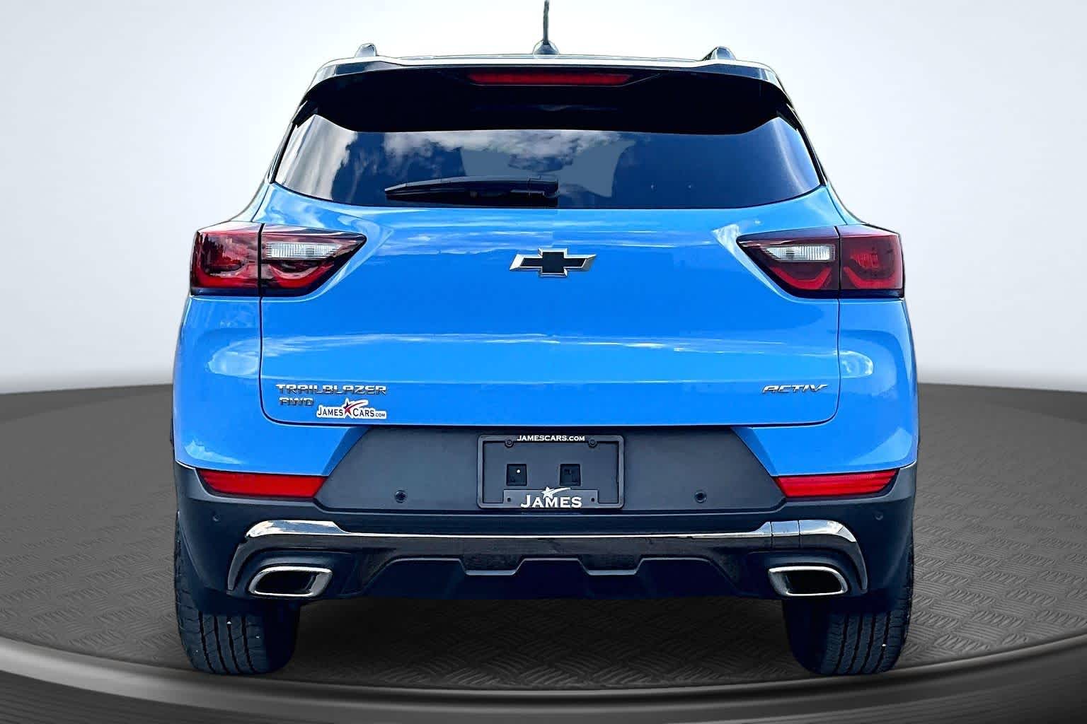 2024 Chevrolet Trailblazer ACTIV Fountain Blue at James Chevrolet