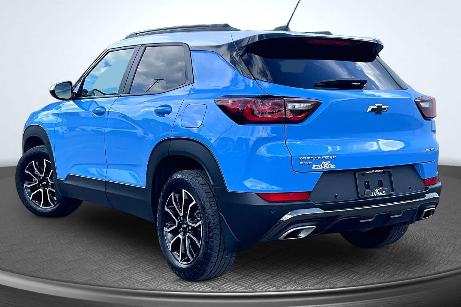 2024 Chevrolet Trailblazer ACTIV Fountain Blue at James Chevrolet