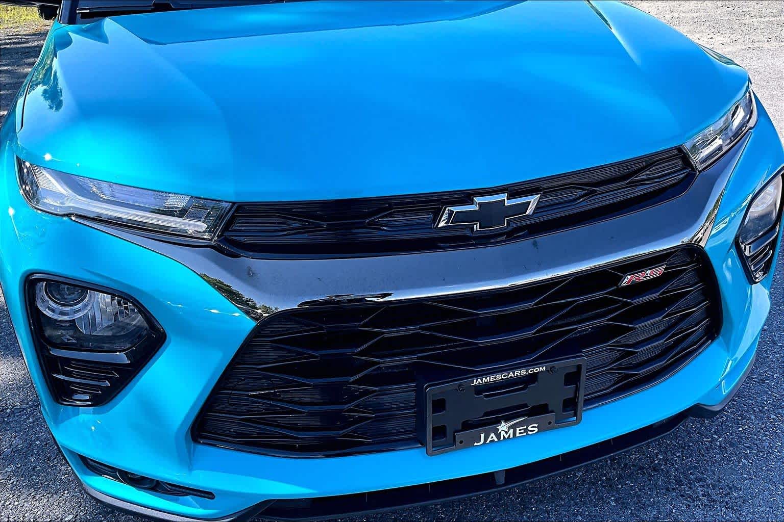 2022 Chevrolet Trailblazer RS Oasis Blue at James Chevrolet