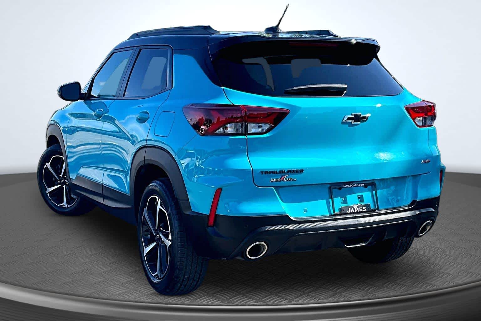 2022 Chevrolet Trailblazer RS Oasis Blue at James Chevrolet