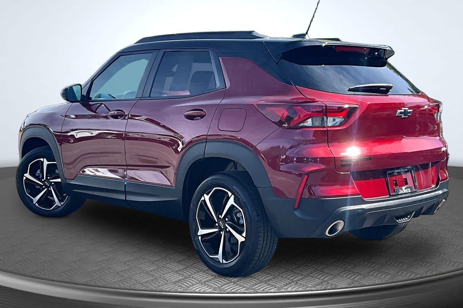 2023 Chevrolet Trailblazer RS Crimson Metallic at James Chevrolet