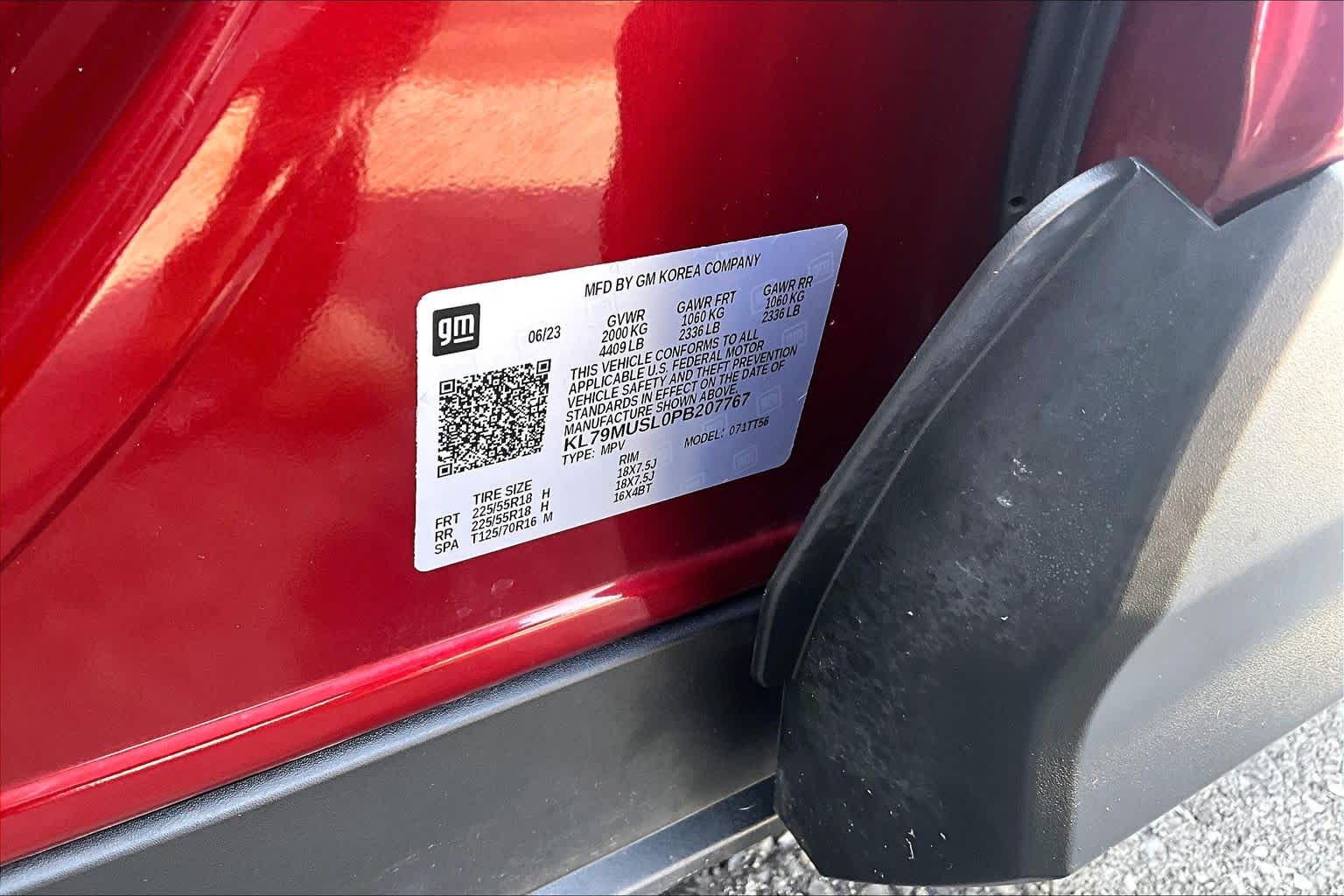 2023 Chevrolet Trailblazer RS Crimson Metallic at James Chevrolet