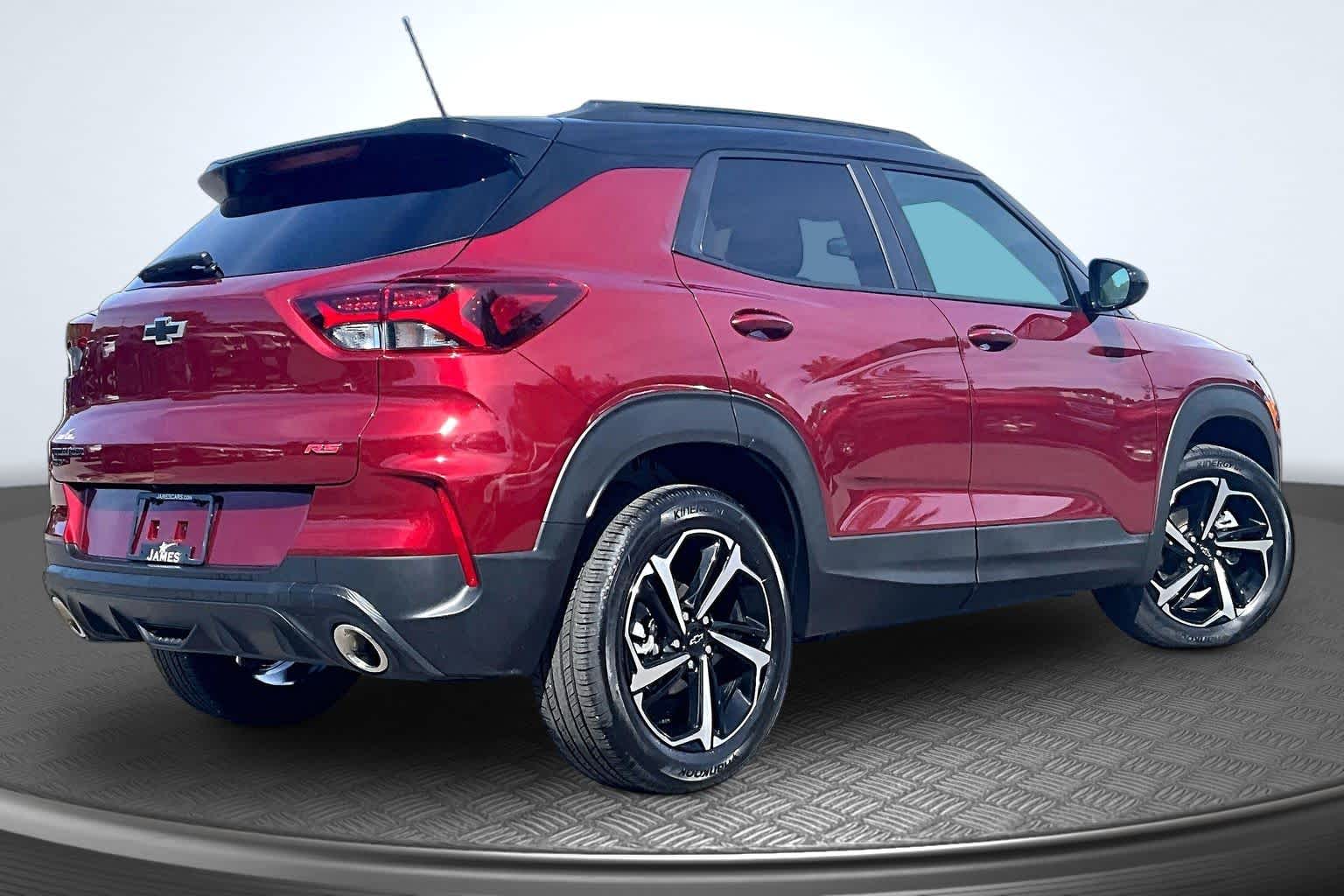 2023 Chevrolet Trailblazer RS Crimson Metallic at James Chevrolet