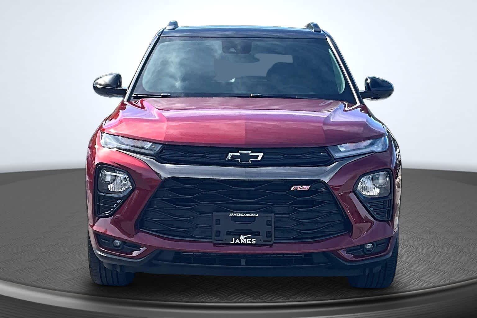 2023 Chevrolet Trailblazer RS Crimson Metallic at James Chevrolet
